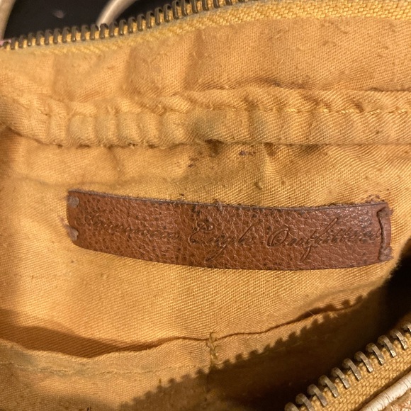 American Eagle yellow crossbody purse bag - Picture 6 of 7